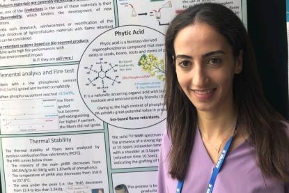 كارينا أنطون طالبة الجامعة اللبنانية تحصد الجائزة الثالثة عن أفضل ملصق علمي في مؤتمر عالمي