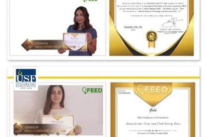مخترعون لبنانيون يفوزون بـ 6 ميداليات ذهبية و6 شهادات ومنها امتياز في أسبوع الإبتكارات في المغرب