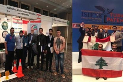 5 شهادات تميّز و7 ميداليّات حصدها لبنان في معرض تركيّا الدوليّ للابتكارات والاختراعاتISIF 2022