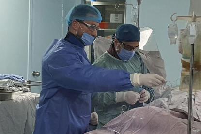 إنجاز طبي نوعي: لأول مرة في لبنان عملية قلب مفتوح من دون جراحة يتم إجراؤها في الشوف